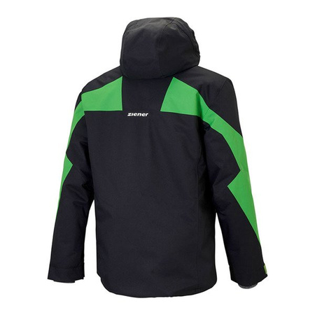 KURTKA NARCIARSKA ZIENER TIOGA MAN Black / Spring Green 2020