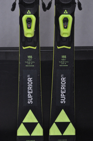 NARTY UŻYWANE FISCHER RC4 SUPERIOR TI 23/24 + Z11 155 cm NRC738