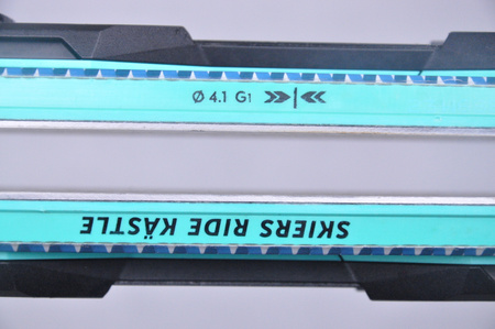 NARTY UŻYWANE KASTLE PX 81 + K11 23/24 165 cm NRC56