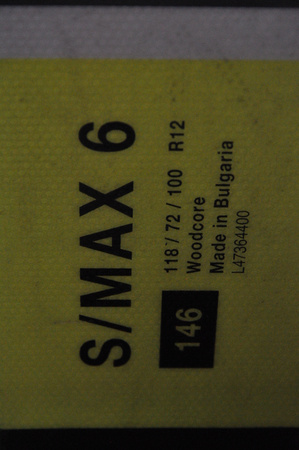NARTY UŻYWANE SALOMON S/MAX 6 + M10 23/24 146 cm NRC814