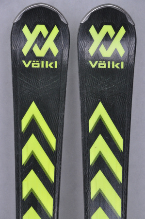 NARTY UŻYWANE VOLKL RACETIGER SC 23/24 + VMotion 12 158 cm NRC345