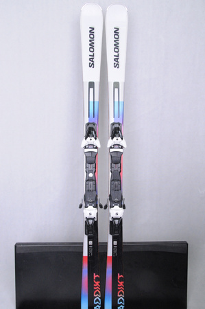 NARTY UŻYWANE SALOMON ADDIKT + Salomon Z12 24/25 163 cm NRC63