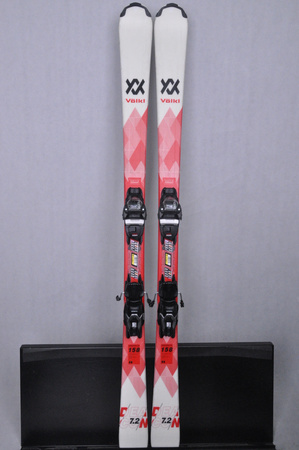 NARTY UŻYWANE VOLKL DEACON 7.2 + FTD 10 21/22 158 cm NRC1137