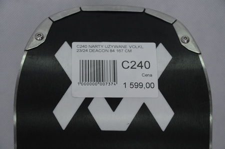 NARTY UŻYWANE VOLKL DEACON 84 + LowRide XL 13 23/24 167 cm NRC240