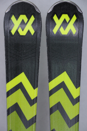 NARTY UŻYWANE VOLKL RACETIGER SC 24/25 + VMotion 10 165 cm NRC64
