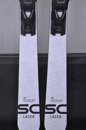NARTY UŻYWANE STOCKLI LASER SC + MC11 24/25 177 cm NRC119