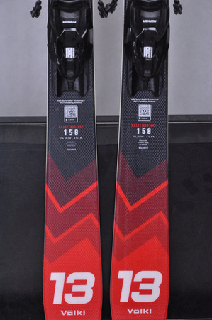 NARTY UŻYWANE VOLKL RACETIGER SRC + Motion 10 24/25 158 cm NRC203