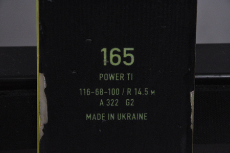 NARTY UŻYWANE FISCHER RC4 SUPERIOR TI 23/24 + Z11 165 cm NRC744