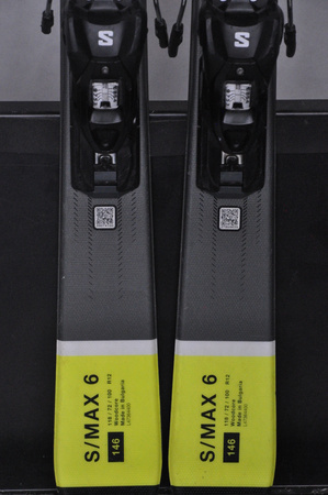 NARTY UŻYWANE SALOMON S/MAX 6 + M10 23/24 146 cm NRC815