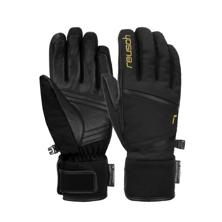 DAMSKIE RĘKAWICE NARCIARSKIE REUSCH TESSA STORMBLOXX Black/Gold 2026