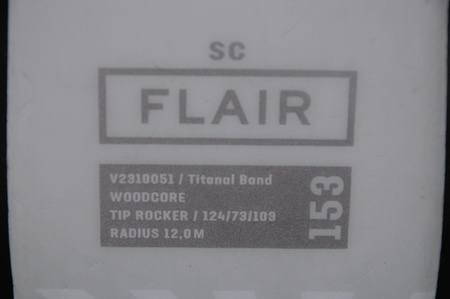NARTY UŻYWANE VOLKL FLAIR SC 23/24 + Marker VMOTION 11 153 cm NRC289