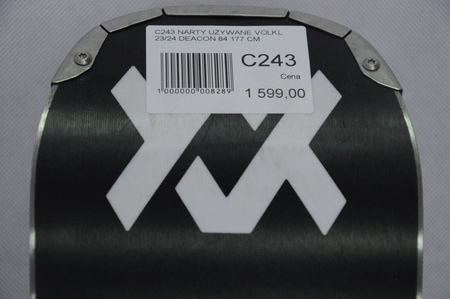 NARTY UŻYWANE VOLKL DEACON 84 + LowRide XL 13 23/24 177 cm NRC243