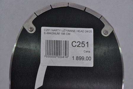 NARTY UŻYWANE HEAD SUPERSHAPE E. MAGNUM + Head PRD12 24/5 156 cm NRC251