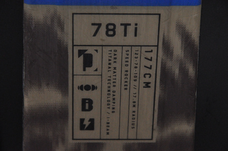 NARTY UŻYWANE K2 DISRUPTION 78TI + MXC 12 24/25 177 cm NRC977