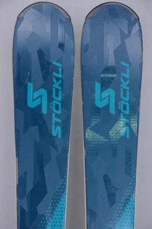 NARTY UŻYWANE STOCKLI MONTERO AS + Salomon Strive 11 24/25 166 cm NRC71