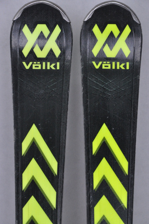 NARTY UŻYWANE VOLKL RACETIGER SC 23/24 + VMotion 12 165 cm NRC346