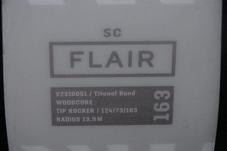 NARTY UŻYWANE VOLKL FLAIR SC 23/24 + Marker VMOTION 11 163 cm NRC298