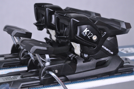 NARTY UŻYWANE KASTLE MX 75 + K12 PRW 23/24 158 cm NRC38