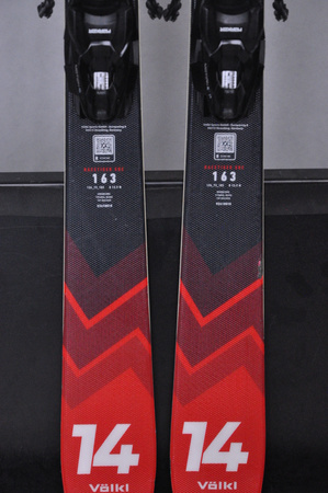 NARTY UŻYWANE VOLKL RACETIGER SRC + Motion 10 24/25 163 cm NRC212