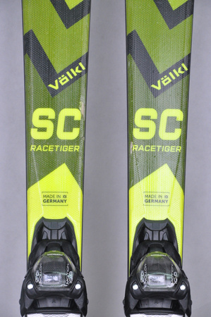 NARTY UŻYWANE VOLKL RACETIGER SC 24/25 + VMotion 10 158 cm NRC821