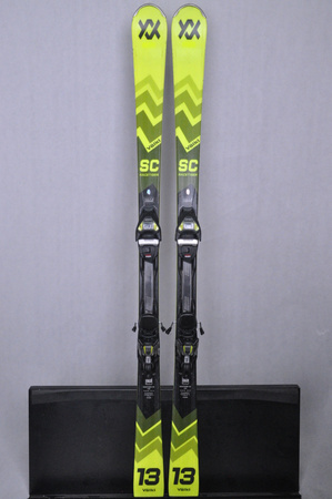 NARTY UŻYWANE VOLKL RACETIGER SC 24/25 + VMotion 12 165 cm NRC832