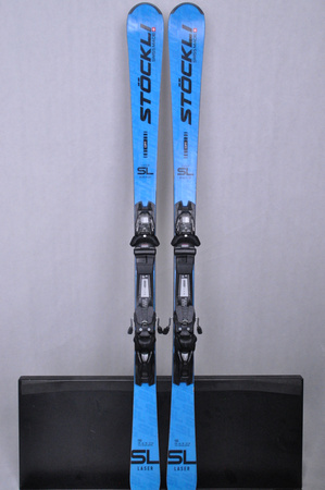 NARTY UŻYWANE STOCKLI LASER SL + MC11 24/25 155 cm NRC19