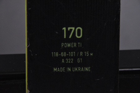 NARTY UŻYWANE FISCHER RC4 SUPERIOR TI 23/24 + Z11 170 cm NRC756