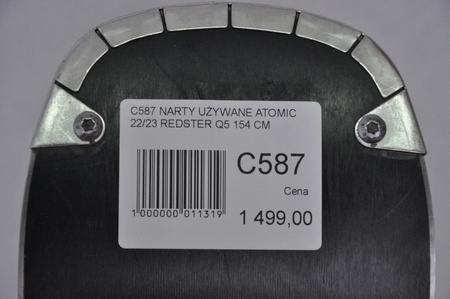 NARTY UŻYWANE REDSTER Q5 + M10 22/23 154 cm NRC587