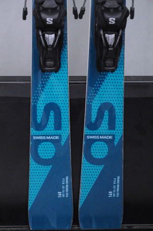 NARTY UŻYWANE STOCKLI MONTERO AS + Salomon Strive 11 24/25 160 cm NRC66