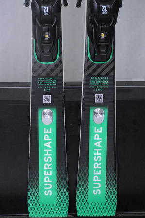NARTY UŻYWANE HEAD SUPERSHAPE E. MAGNUM + Head PRD12 24/5 170 cm NRC266