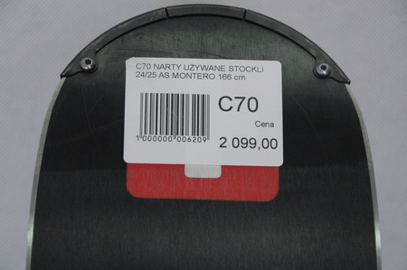 NARTY UŻYWANE STOCKLI MONTERO AS + Salomon Strive 11 24/25 166 cm NRC70