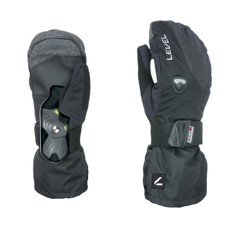 RĘKAWICE SNOWBOARDOWE LEVEL FLY MITT Black 2026