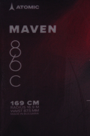 NARTY UŻYWANE ATOMIC MAVEN 86C + STRIVE 11 22/23 169 cm NRC577