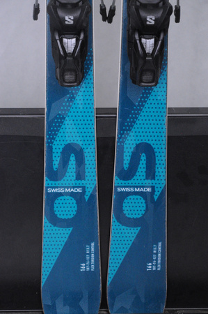 NARTY UŻYWANE STOCKLI MONTERO AS + Salomon Strive 11 24/25 166 cm NRC74