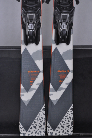 NARTY UŻYWANE VOLKL DEACON 75 + Motion 12 23/24 154 cm NRC122