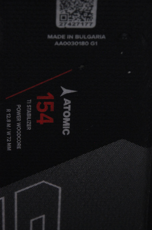 NARTY UŻYWANE ATOMIC REDSTER SC + M10 23/24 154 cm NRC468