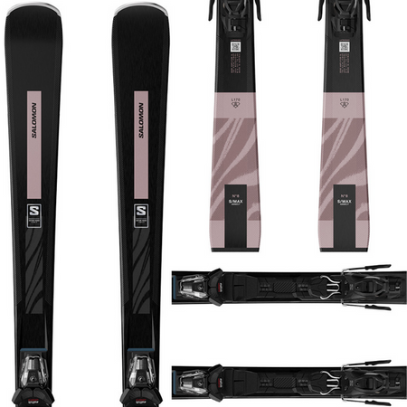 DAMSKIE NARTY SALOMON S/MAX N8 + M10 GW 2026