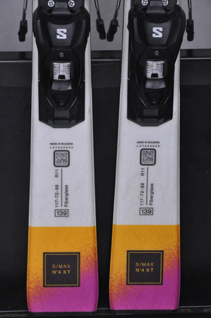 NARTY UŻYWANE SALOMON S/MAX N 4 XT + M10 23/24 139 cm NRC1002
