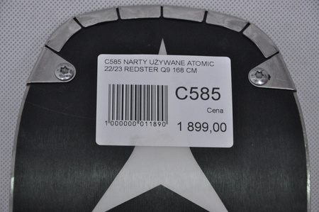 NARTY UŻYWANE REDSTER Q9 + X12 22/23 168 cm NRC585