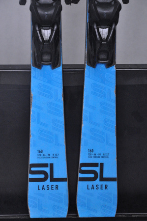 NARTY UŻYWANE STOCKLI LASER SL + MC11 24/25 160 cm NRC24