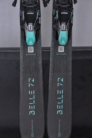NARTY UŻYWANE NORDICA BELLE 72 DC 24/25 + TP2 11 150 cm NRC618