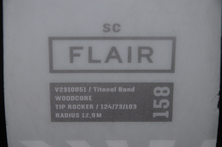 NARTY UŻYWANE VOLKL FLAIR SC 23/24 + Marker VMOTION 11 158 cm NRC293
