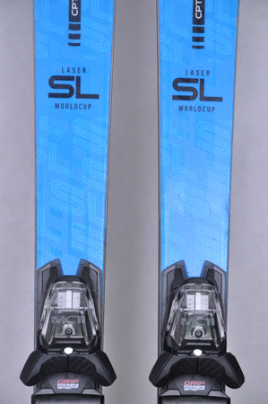 NARTY UŻYWANE STOCKLI LASER SL + MC11 24/25 170 cm NRC36