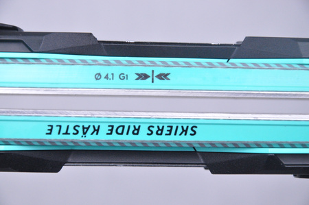 NARTY UŻYWANE KASTLE RX 11 + K12 22/23 173 cm NRC51