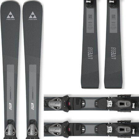 DAMSKIE NARTY FISCHER LITE 68 SLR + RS9 SLR 2026