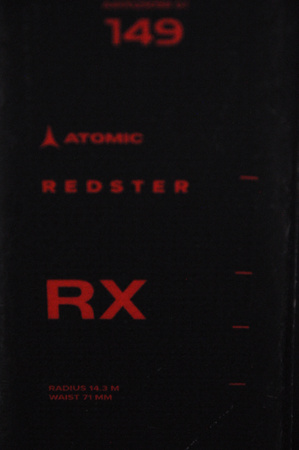 NARTY UŻYWANE ATOMIC REDSTER RX + M10 22/23 149 cm NRC1069