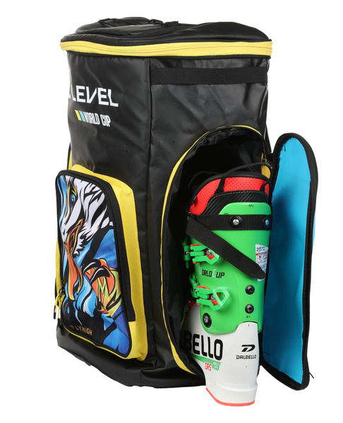 PLECAK TORBA LEVEL BACKPACK SKI TEAM PRO Yellow/Blue 2026 | Narty