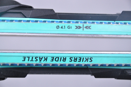NARTY UŻYWANE KASTLE PX 81 + K11 23/24 165 cm NRC54