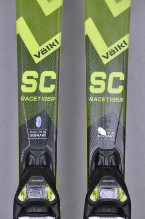 NARTY UŻYWANE VOLKL RACETIGER SC 24/25 + VMotion 12 158 cm NRC823