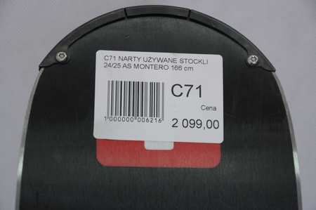 NARTY UŻYWANE STOCKLI MONTERO AS + Salomon Strive 11 24/25 166 cm NRC71